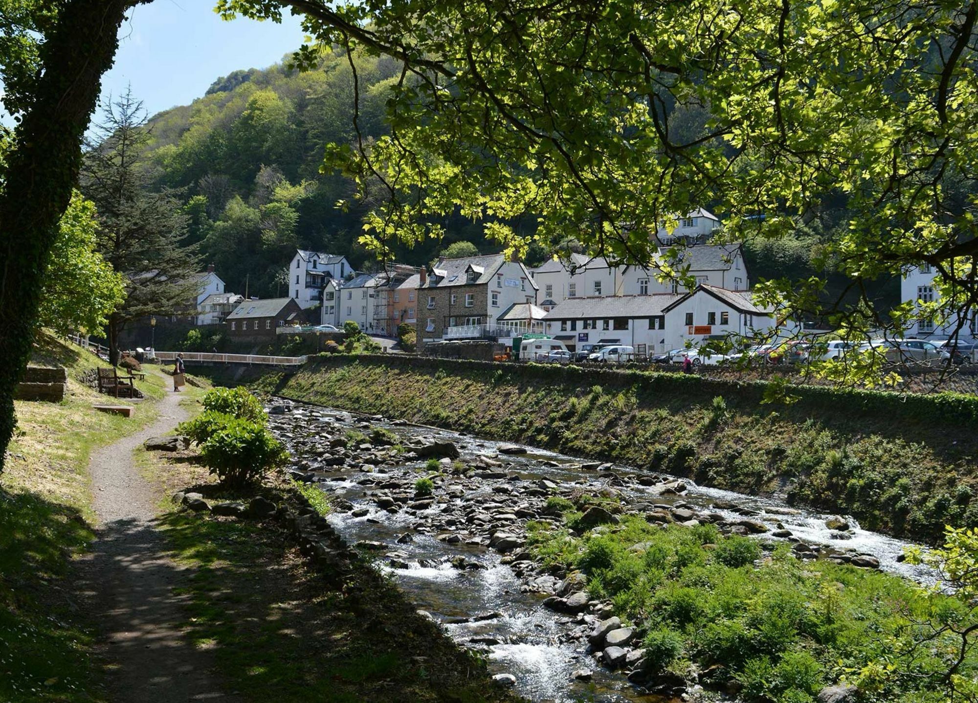 East Lyn House Bed & Breakfast Lynmouth Dış mekan fotoğraf